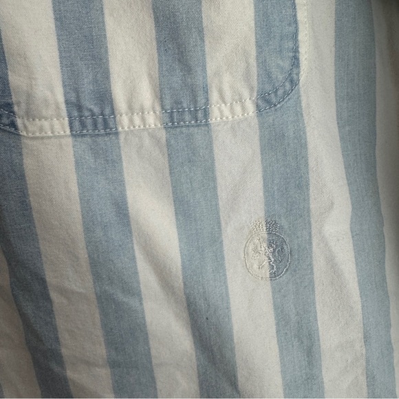 Tommy Hilfiger Vintage Snap Button Shirt Size Large Macau - Picture 3 of 10